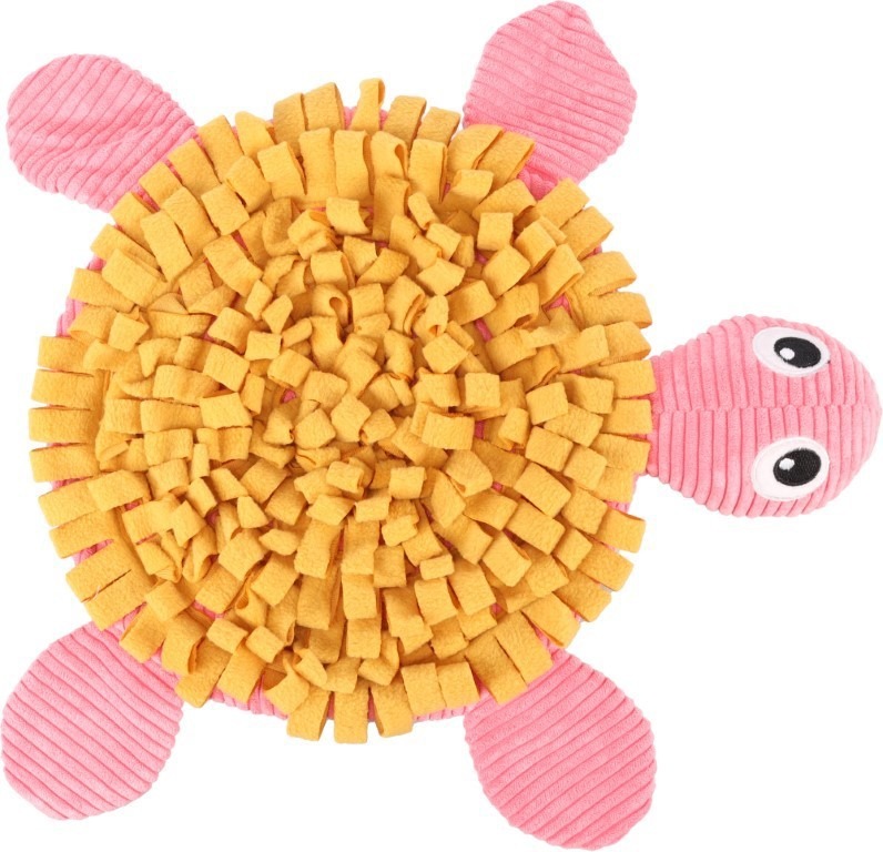 schildpad snuffelmat roze
