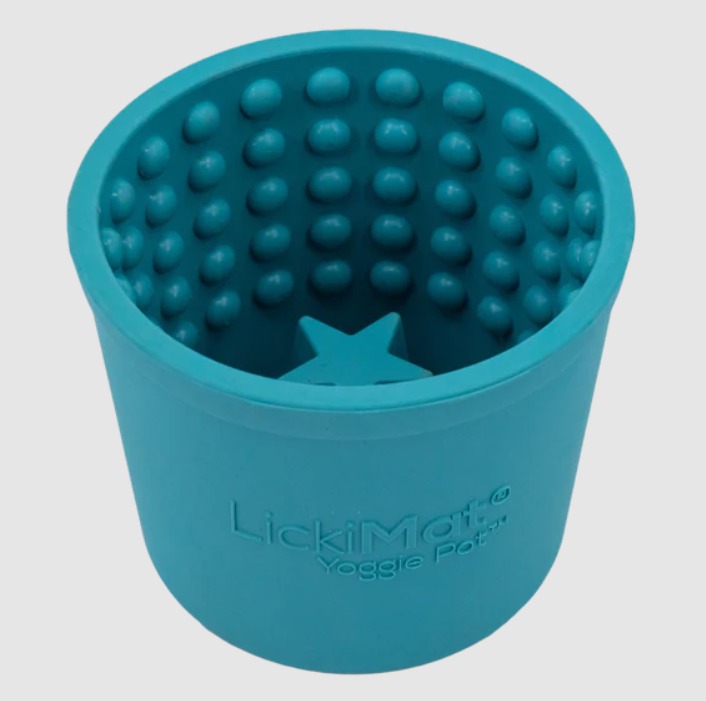 lickimat yoggie pot turquoise