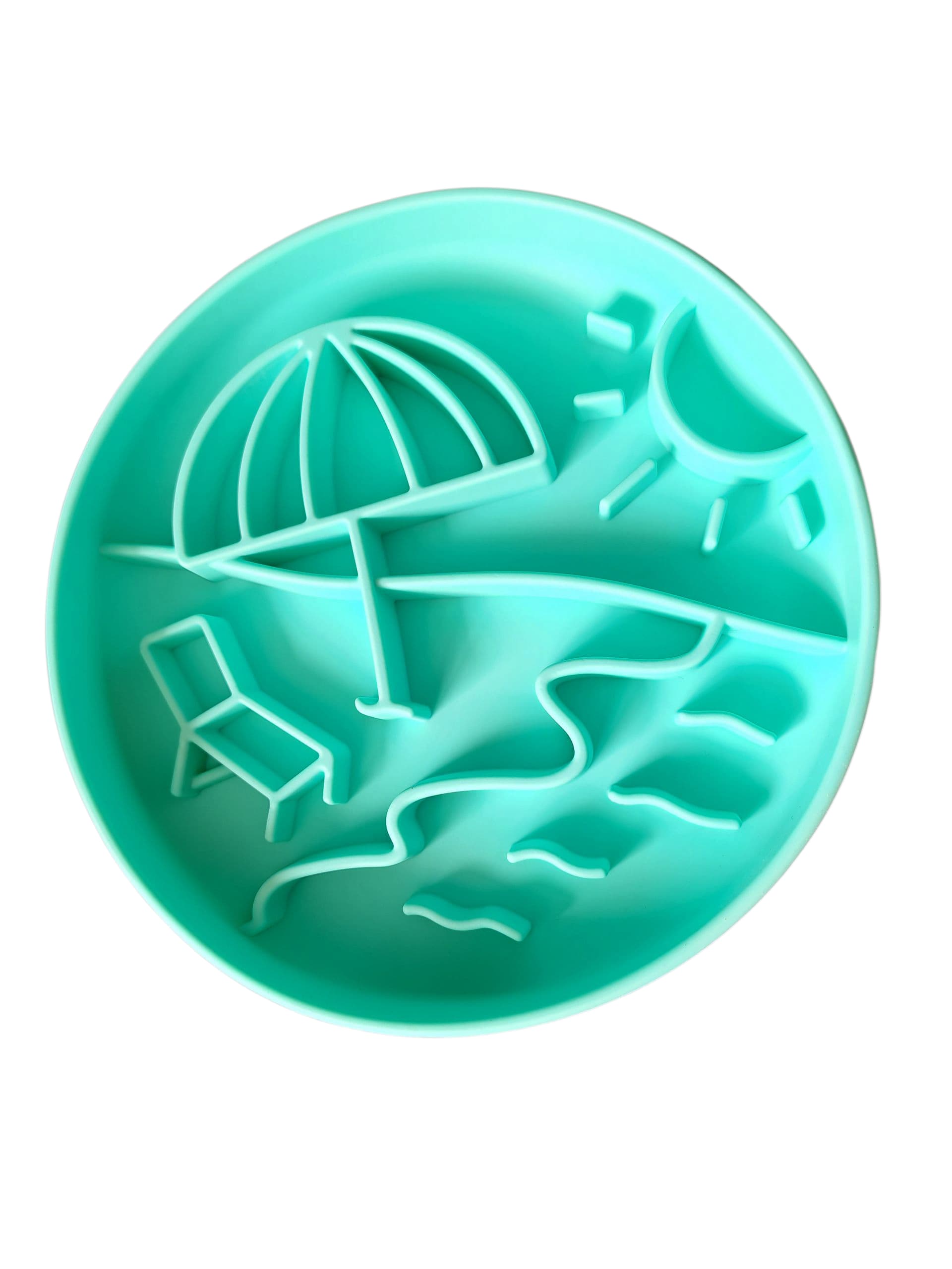 Slowfeeder beach blauw