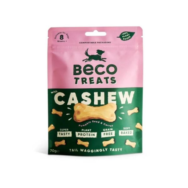 Beco Treats - Cashew met pompoenzaad en wortel