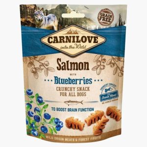 Carnilove snacks Zalm & Blauwe bes