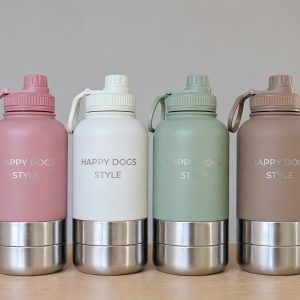 Happy Dogs All-In-One Thermos Reisfles
